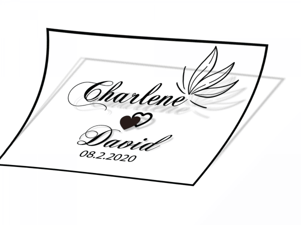 clear sticker