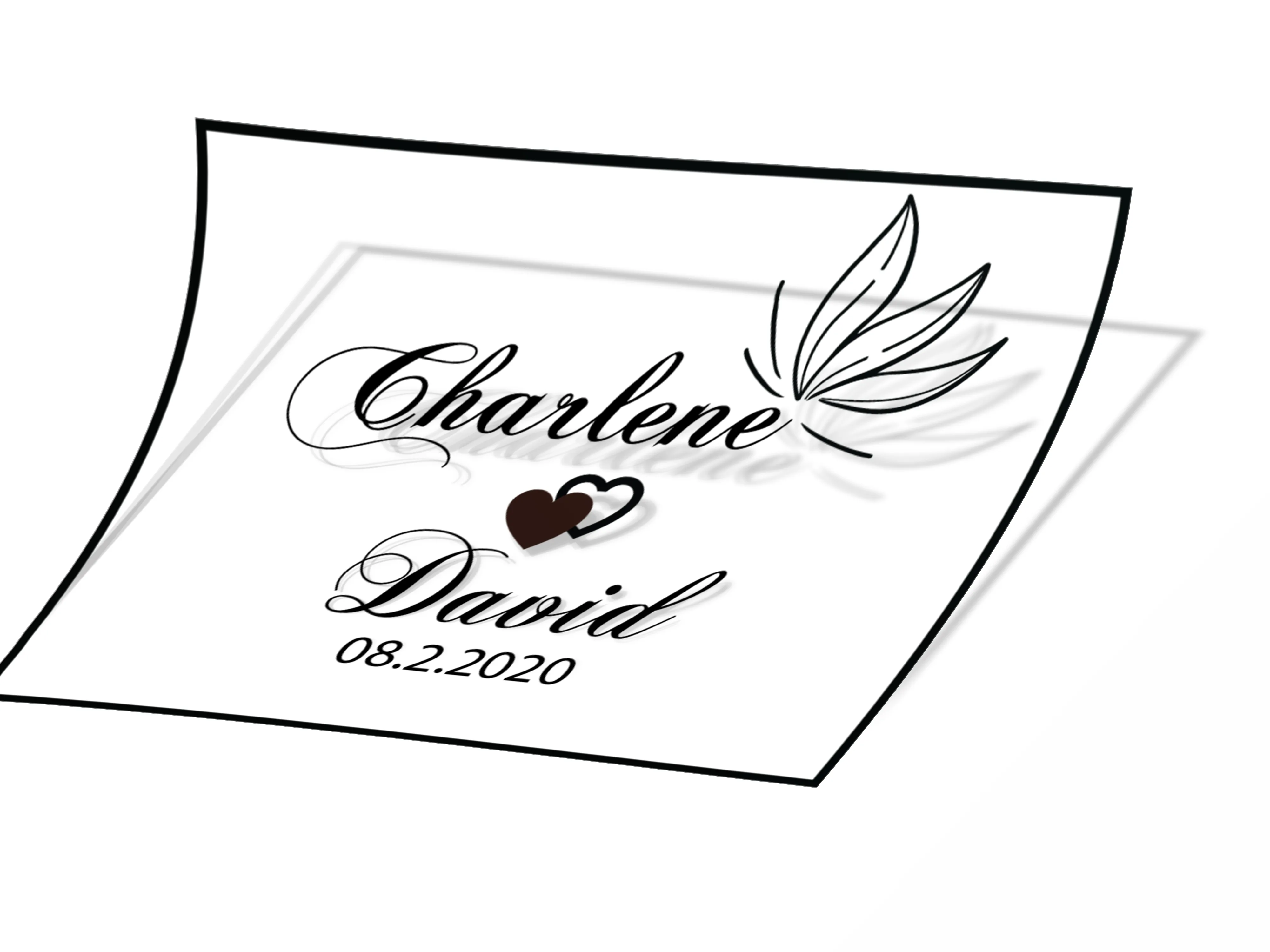 clear sticker