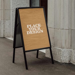 A Frame Display Stand c