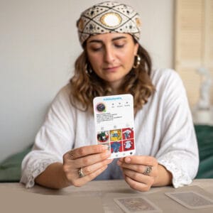 instagram business card