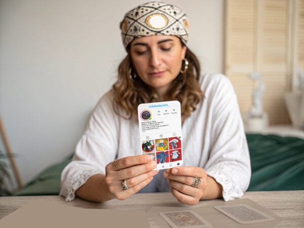 instagram business card