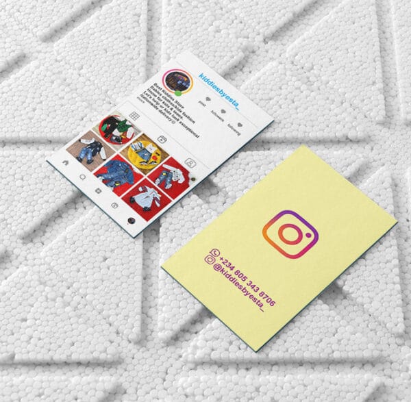 Instagram Business Card - Image 2