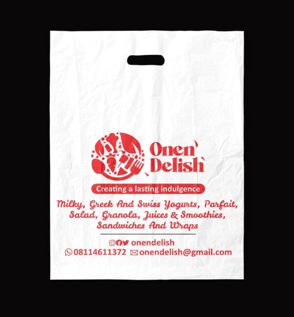 Plastic Nylon Bag (small size) - Image 3