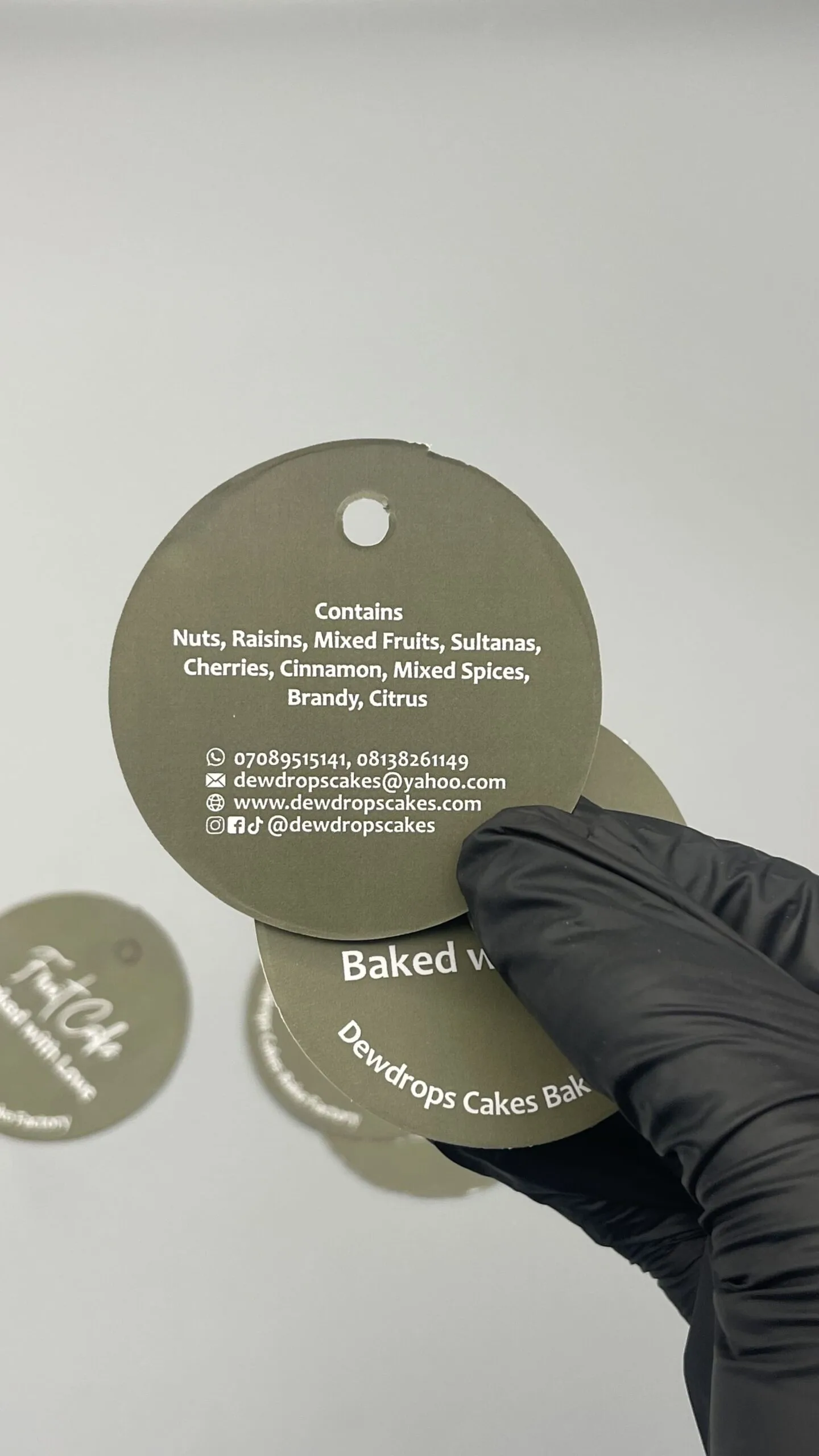 Round Card Tags - Image 2